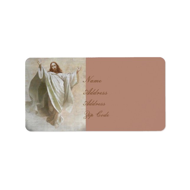 GLORY TO JESUS LABEL (Front)