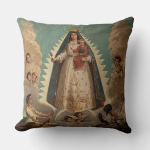 GLORY TO OUR LADY OF CHARITY CUSHION
