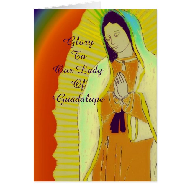 glory to our lady of guadalupe (Front)