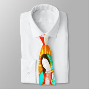 Glory To Our Lady Of Guadalupe  Tie