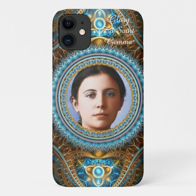 Glory To Saint Gemma Case-Mate iPhone Case (Back)
