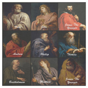 Glory To The Apostles Fabric