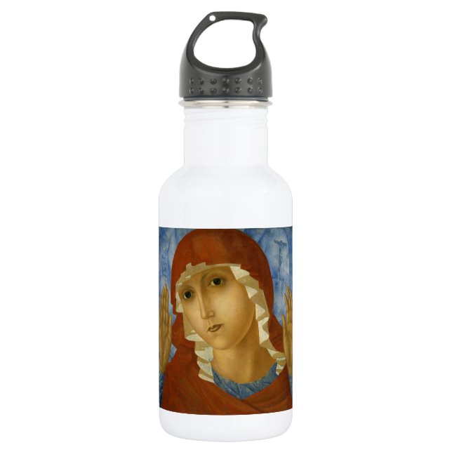 GLORY TO THE BLESSED VIRGIN MARY 532 ML WATER BOTTLE (Front)