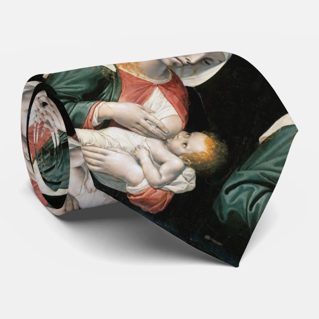 Glory To The Blessed Virgin Tie (Rolled)