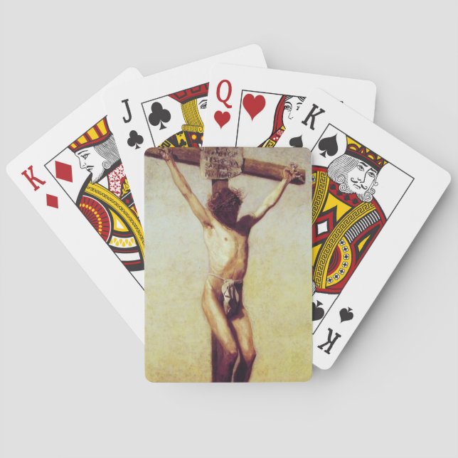 GLORY TO THE CRUCIFIXION PLAYING CARDS (Back)