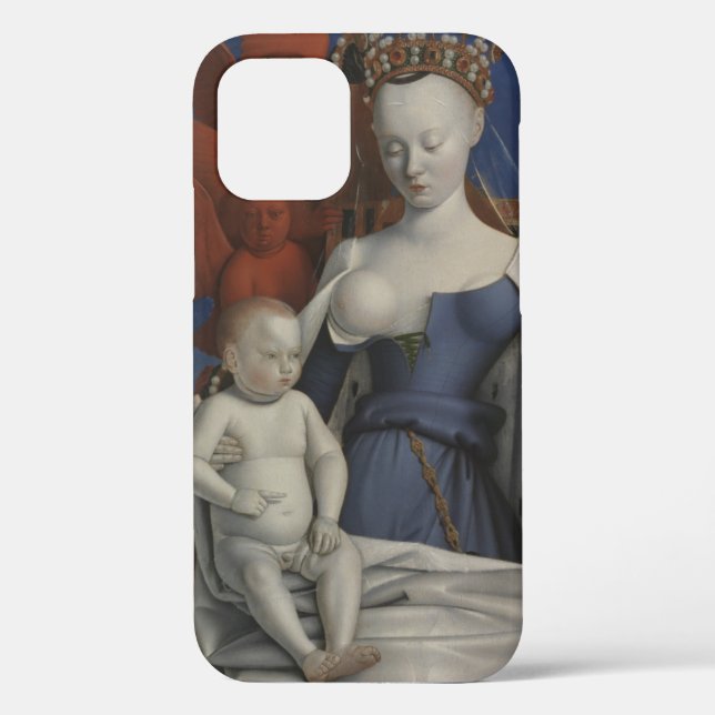 Glory To The Divine Breast of Mary Case-Mate iPhon iPhone Case (Back)