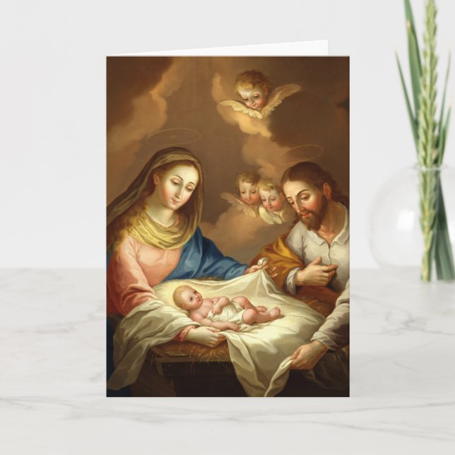 GLORY TO THE HOLY FAMILY HOLIDAY CARD (Front)