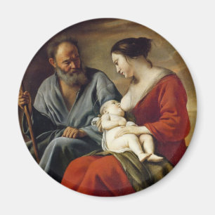 GLORY TO THE HOLY FAMILY MAGNET
