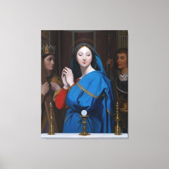 GLORY TO THE HOLY HOST 40X60 CANVAS PRINT (Front)
