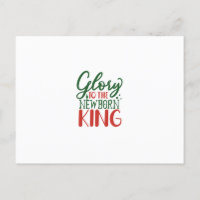 Glory To The Newborn King