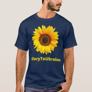 Glory to Ukraine Sunflower Premium  T-Shirt