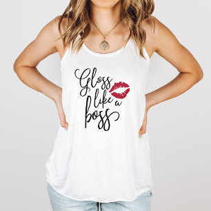 Gloss Like a Boss   Lip Product Distributor Singlet