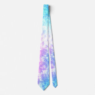 Glossy abstract tie