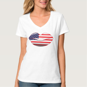 Glossy American Lips T-Shirt