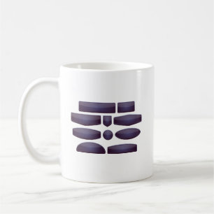 Glossy Button Design Elements UI & Digital Coffee Mug