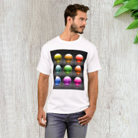 Glossy Colourful Sphere Icons Abstract Balls 