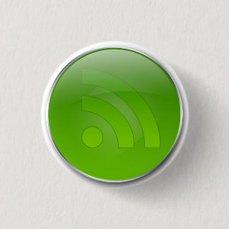 Glossy Green RSS Button