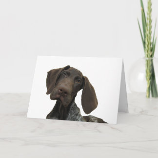 Glossy Grizzly Greeting Card