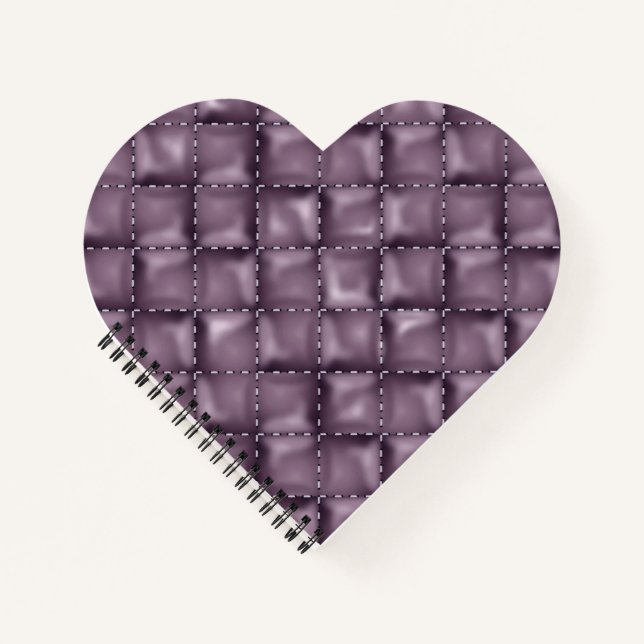 Glossy Leather Texture Notebook (Front)