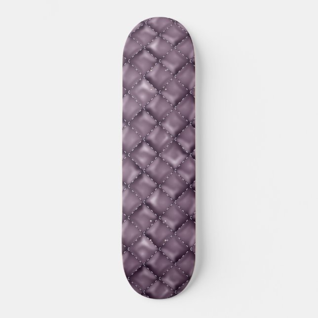 Glossy Leather Texture Skateboard (Front)