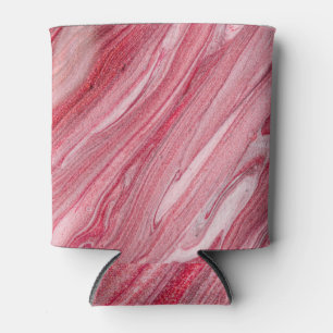 Glossy Nail Polish: Textured Background Can Cooler