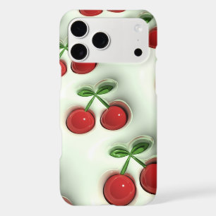 Glossy Red Cherries – 3D Aesthetic iPhone Case 🍒