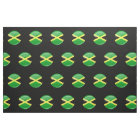 Glossy Round Jamaican Flag