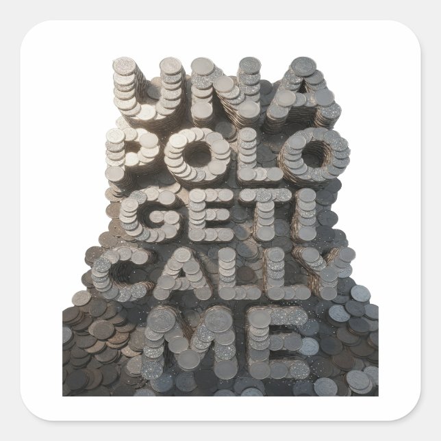 Glossy Silver UNAPOLOGETICALLY ME Sticker Graphic (Front)