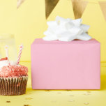 Glossy Solid Baby Pink Wrapping Paper<br><div class="desc">Do you wish to find solid colour wrapping paper for your wrapping needs.
I have made a few of the most popular colours available in my store.
If you don't find what you need,  just ask and I will make it for you</div>