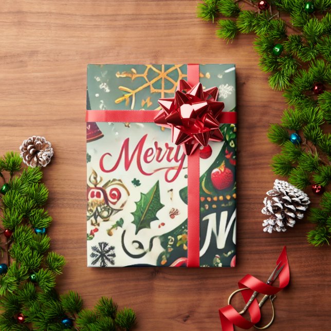 Glossy Wrapping Paper (Holiday Gift)