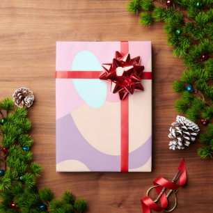 Glossy Wrapping Paper Colourful Happy Pastel