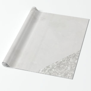 Glossy Wrapping Paper, Grey Silver Paper
