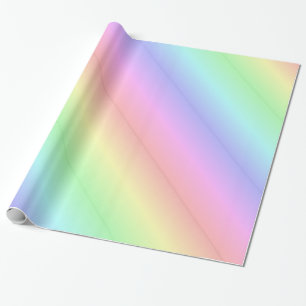 Glossy Wrapping Paper, Pastel Colourful Paper