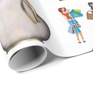 Glossy Wrapping Paper Perfume