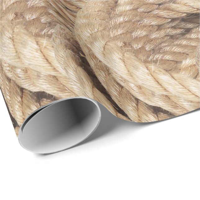 Glossy Wrapping Paper Teddy Bear Rope (Roll Corner)