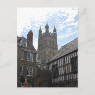 Gloucester Cathedral Holiday Postcard