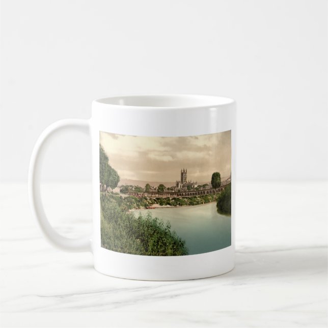 Gloucester Cathedral II, Gloucestershire, England Coffee Mug (Left)