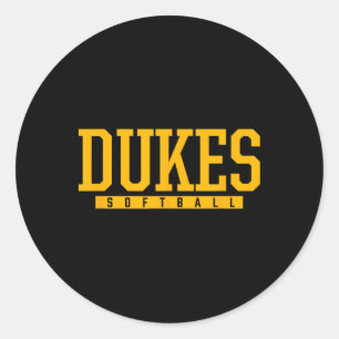 Gloucester Dukes Softll Hs Classic Round Sticker