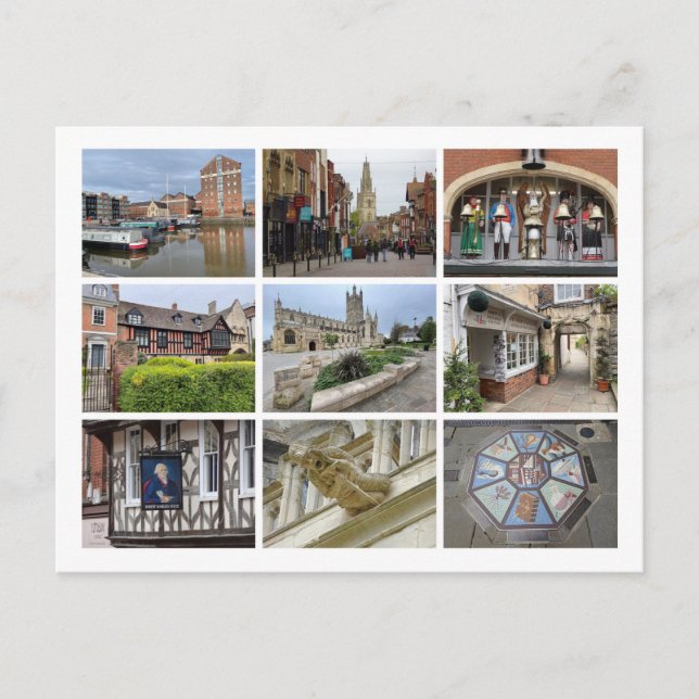 Gloucester Holiday Postcard (Front)