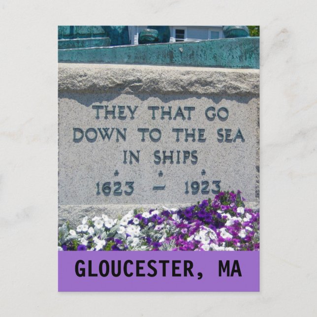 GLOUCESTER, MA POSTCARD (Front)
