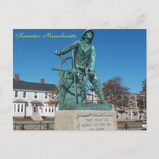Gloucester, Massachusetts postcard (Front)