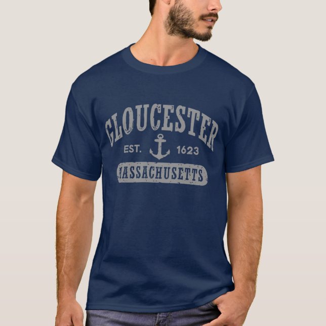 Gloucester Massachusetts T-Shirt (Front)