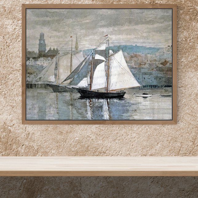 Gloucester Sloops Sailing Winslow Homer Poster (Creator Uploaded)