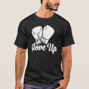 Glove Up Retro  Women Boxing Sports Love T-Shirt