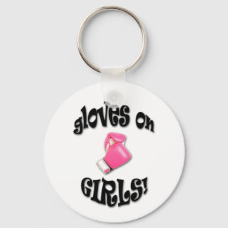 Gloves On GIRLS! Key Ring