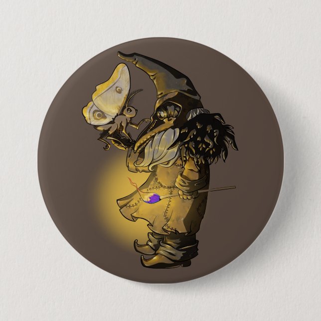 Glow 7.5 Cm Round Badge (Front)