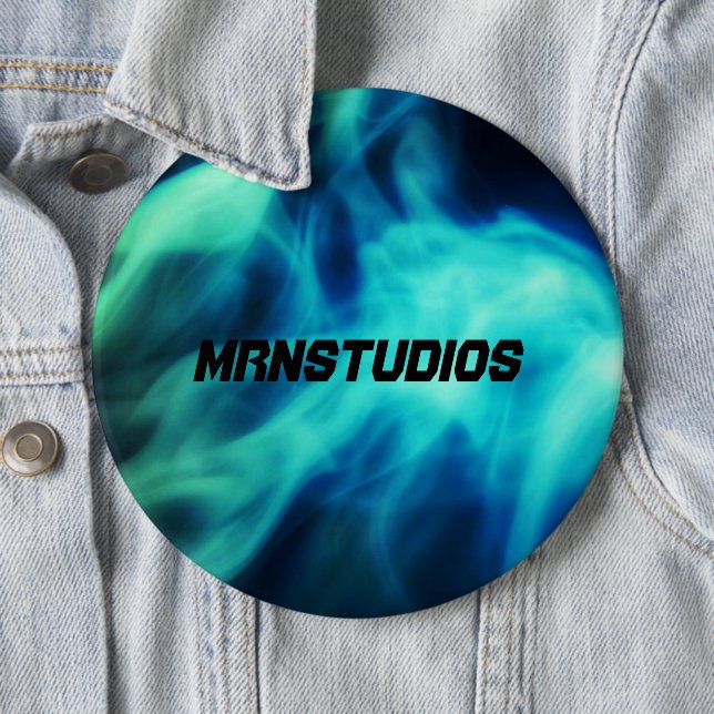 Glow Bomb 6 Cm Round Badge (In Situ)