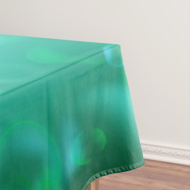 Glow Bubbles Tablecloth (In Situ)