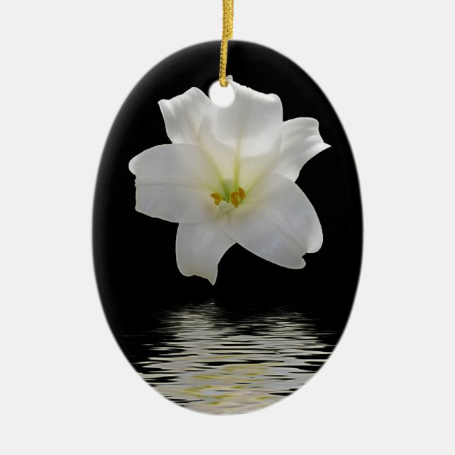 glow ceramic tree decoration (Front)