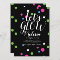 Glow Dots Birthday Confetti Neon Glow In The Dark